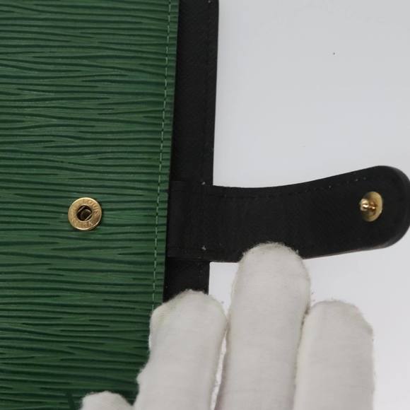 LOUIS VUITTON Epi Agenda PM Day Planner Cover Green R20054 LV Auth 107012 - Picture 8 of 16